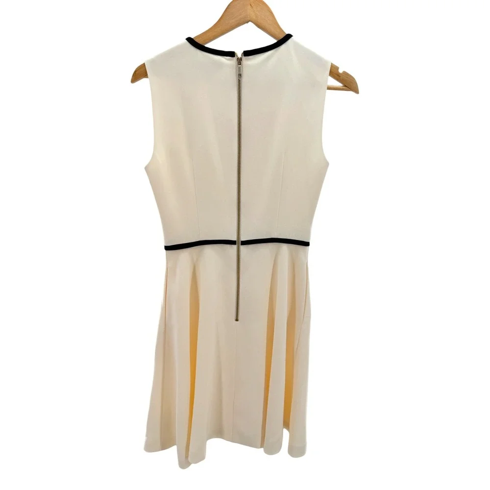 Ted Baker London Saydey Dress Contrast Trim Bow Waist Mod Preppy Classic NWOT 4